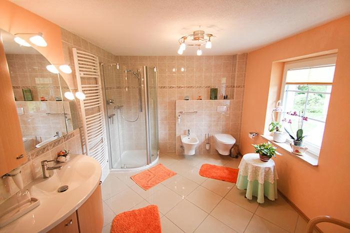Oeko-Ferienhaus Rappin Extérieur photo